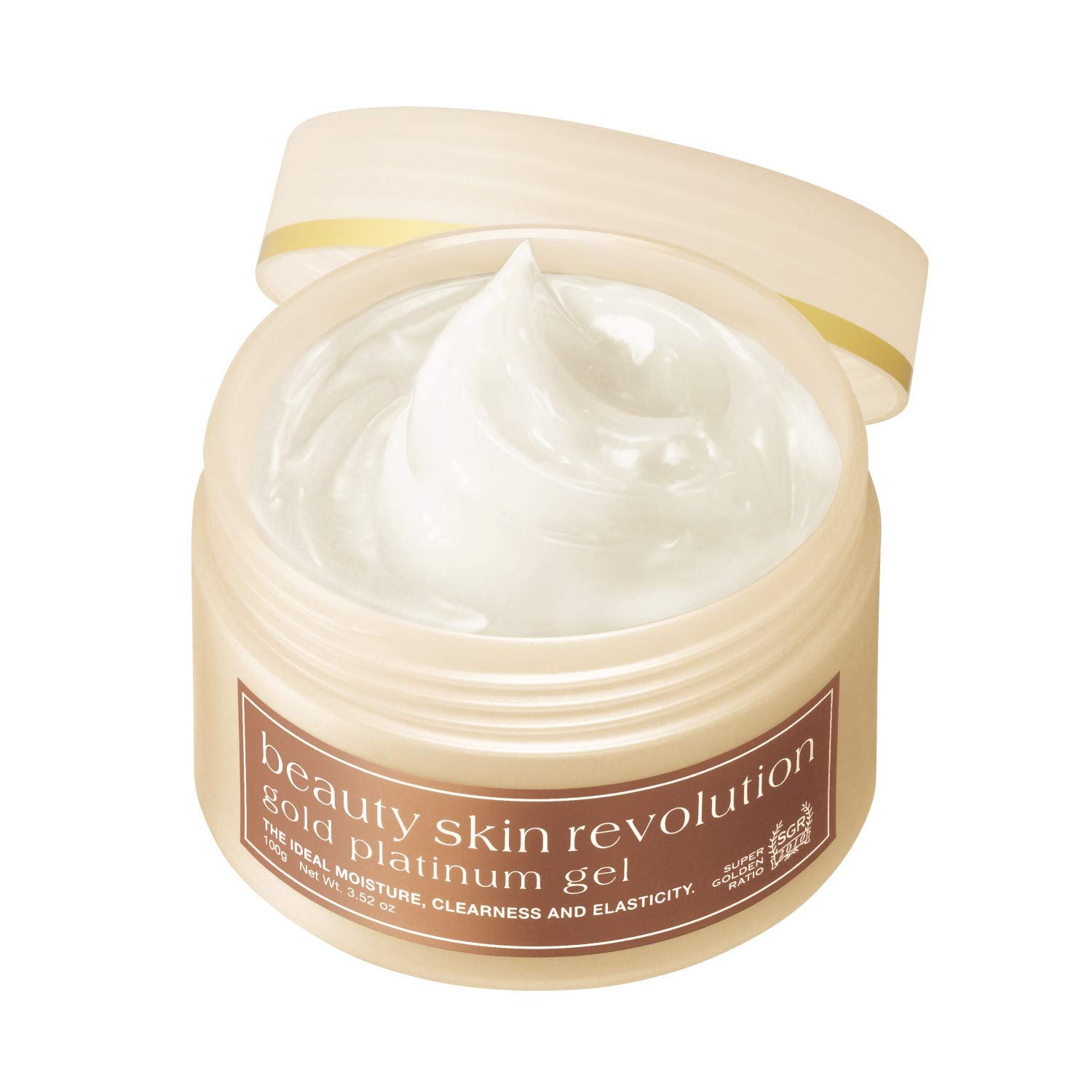 

Crude Skin Revo Gold Platinum Gel [All-in-One Gel / 100g / Approx. 2 Months Supply] EGF (Made in Japan) Anti-Aging High Moisturizing