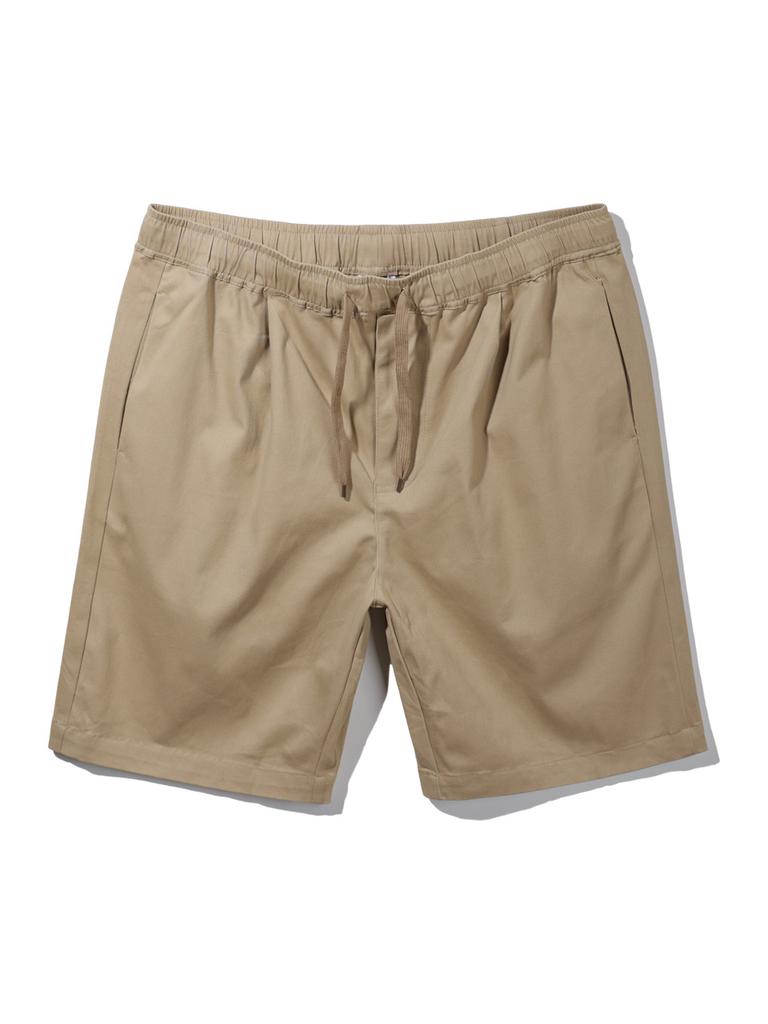 ALVINCLO One-Pleat Wide Cotton Half Pants Dlx1320 (5 Colors)