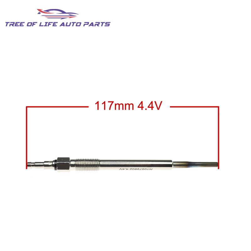4X Glow Plugs 4.4V For Seat Altea XL Toledo III Leon II Skoda Octavia II Superb 2.0 TDI 2004-2013 Dual Core N10579802 0250403002