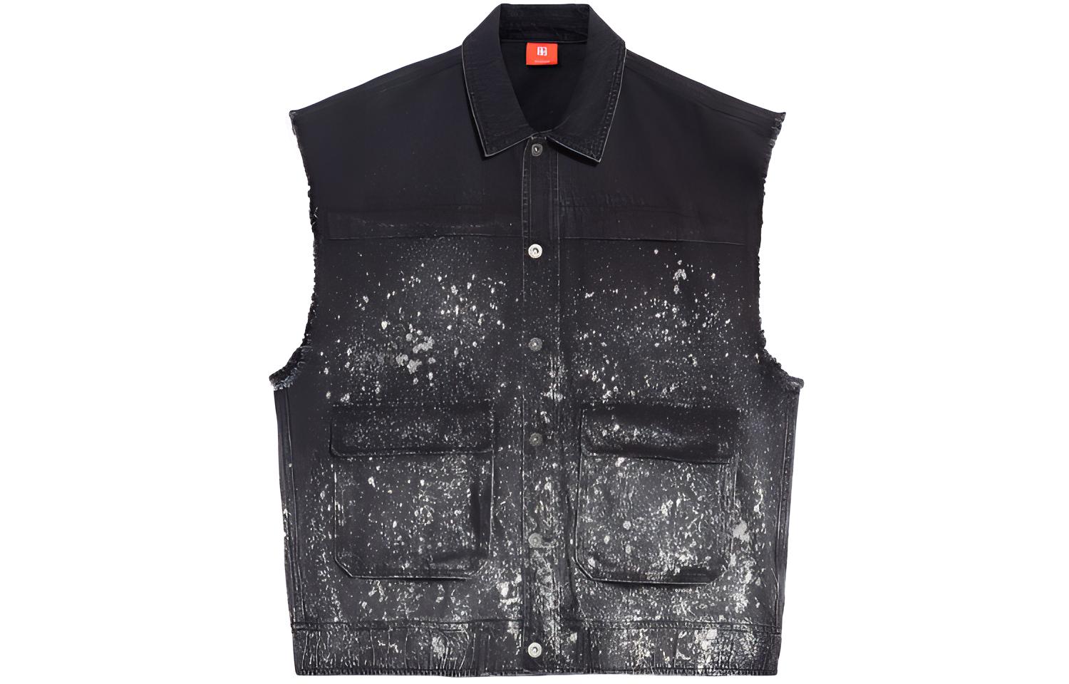 Li Ning Vests Men s Black Lapel Moderate Other AMDS023-2 S