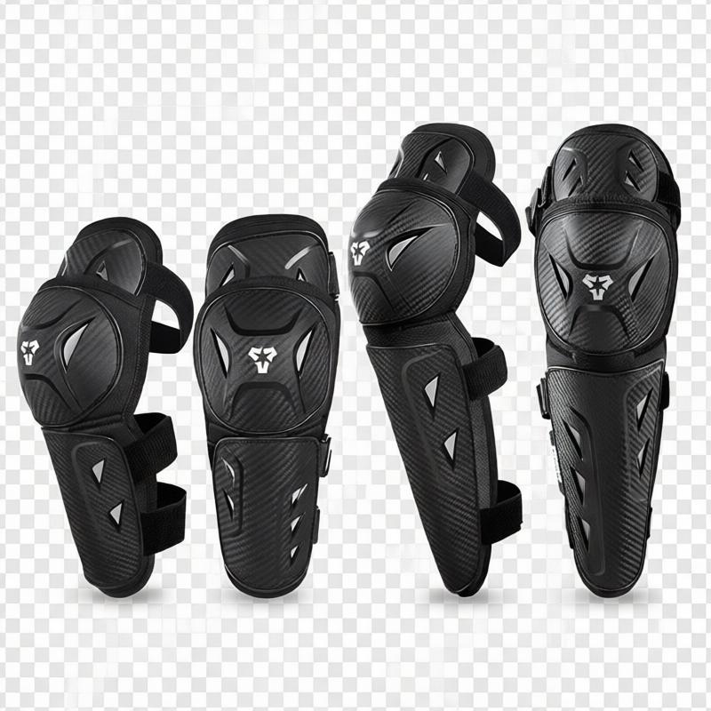 VEMAR Motorcycle Knee Elbow Pads Set 4pcs Cycling Protective Gear Safety Adult Riders Outdoor Off-Road Use