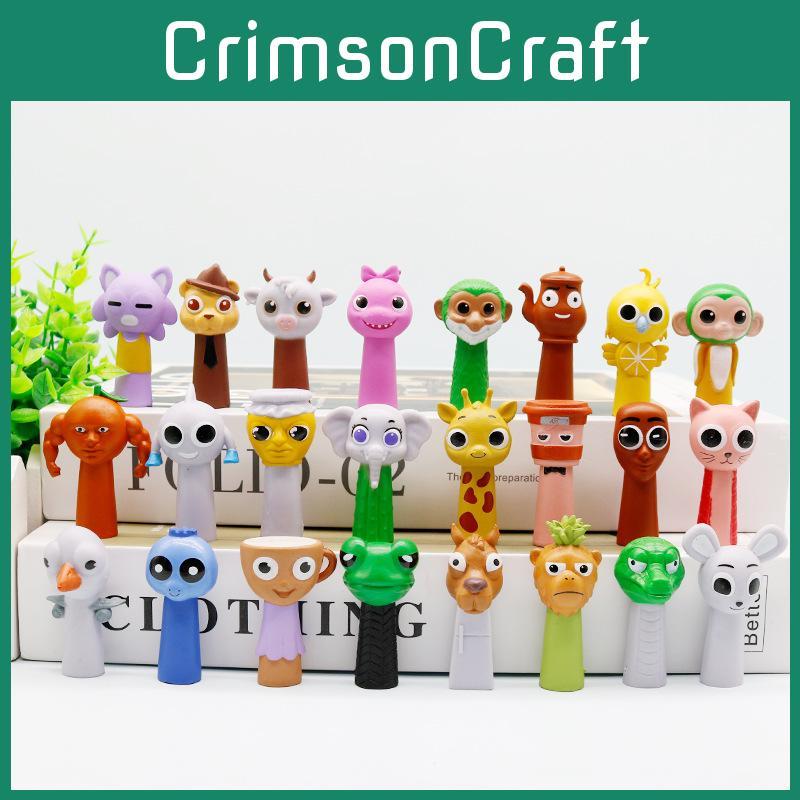 Italian Brainrot Al Sprunki Pvc Model Toy With Cute Animal Figures For Kids Birthday Gift