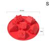 Chocolate Mold Christmas Crutch Silicone Festive Bakeware Diy Candy Fudge Ice Jelly Cake Decor Bakeware Mold