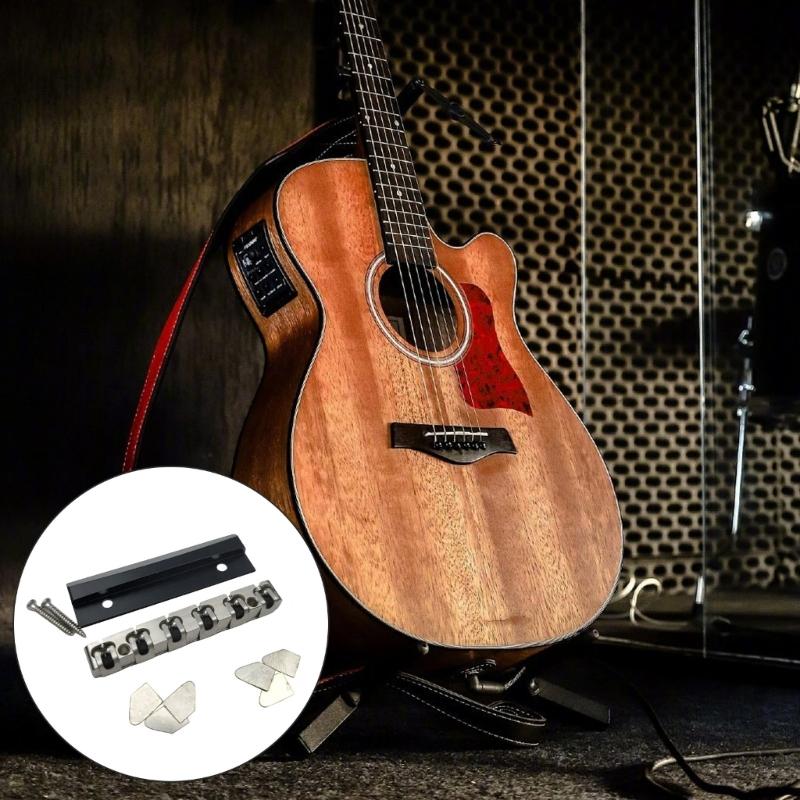 Durability 43mm Electric Guitar Roller Professional Electric Guitar Roller Nut for Studio and Stage