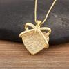 Nidin Hot Sale Heart Shape Inlaid Shiny Crystal Zircon Pendant Necklace 3 Styles For Women Female Wedding Party Jewelry Gifts