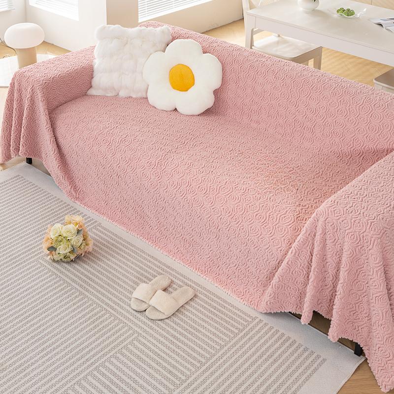 Autumn and Winter Sofa Cover Cloth High-end Winter Plush Sofa Towel All-inclusive Universal Sofa Cover Dust-proof Sofa Cover Blanket
