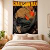 Chainsaw Man Tapestry highquality for decorating living room bedroom dorm walls ideal as bedroom wallart orholiday gift