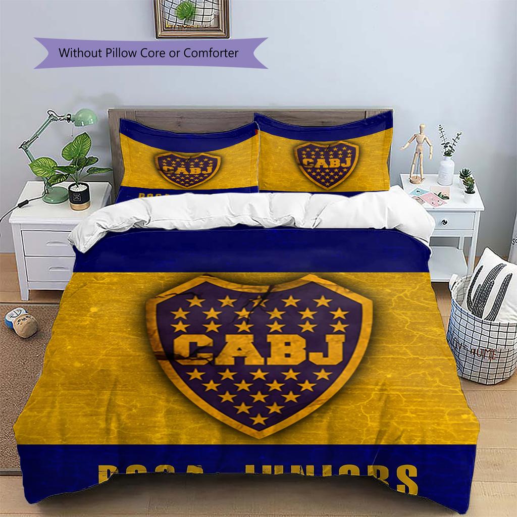 Boca Pattern Bedding Home Decoration Birthday Gift (1 * duvet cover + 2 * pillowcase, without core)