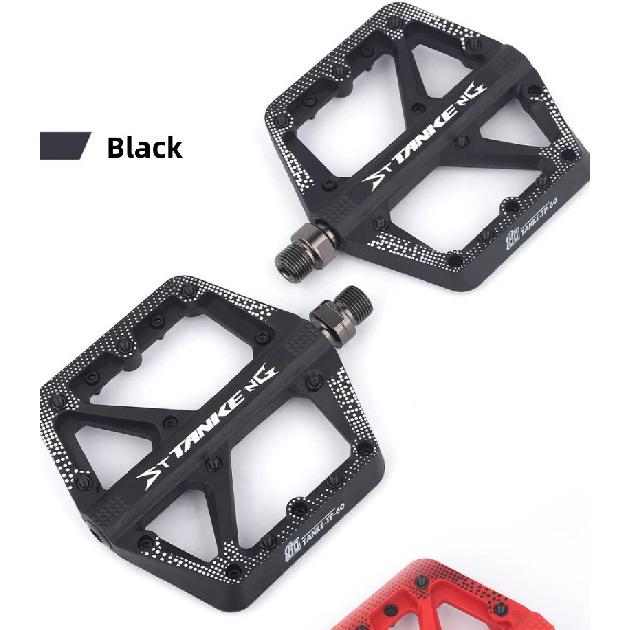 Ultralight Nylon MTB Bicycle Pedals Widen Non-slip DU+1 Bearing Flat Platform Pedals Mountain Road BMX Bike Cycling Accessories