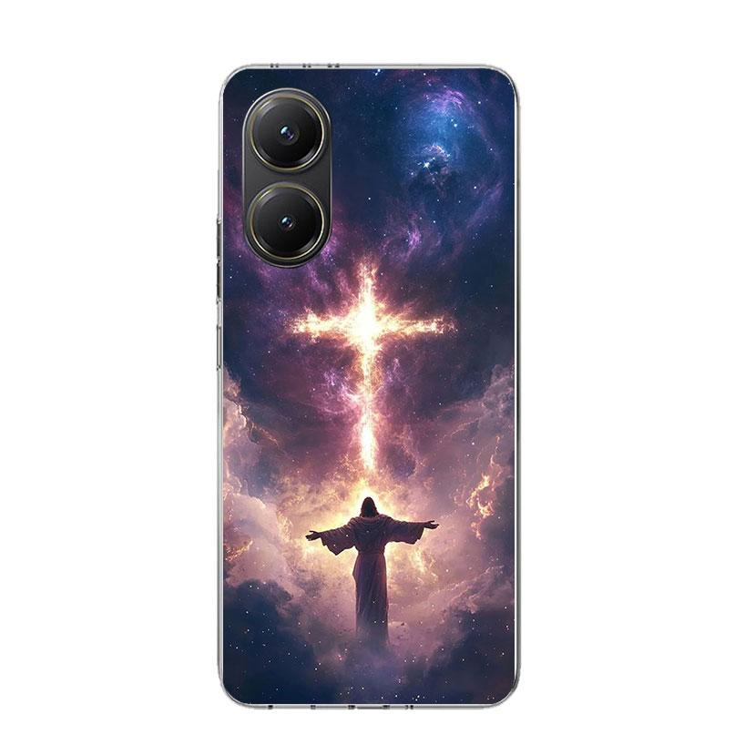 Jesus Bible Phone Case For Xiaomi Poco X7 X6 X5 Pro F7 Ultra Redmi 15C 15 13 13C 12 12C 10 10A 10C 9 9A 9C 9T Cover Poco X7 X6 X