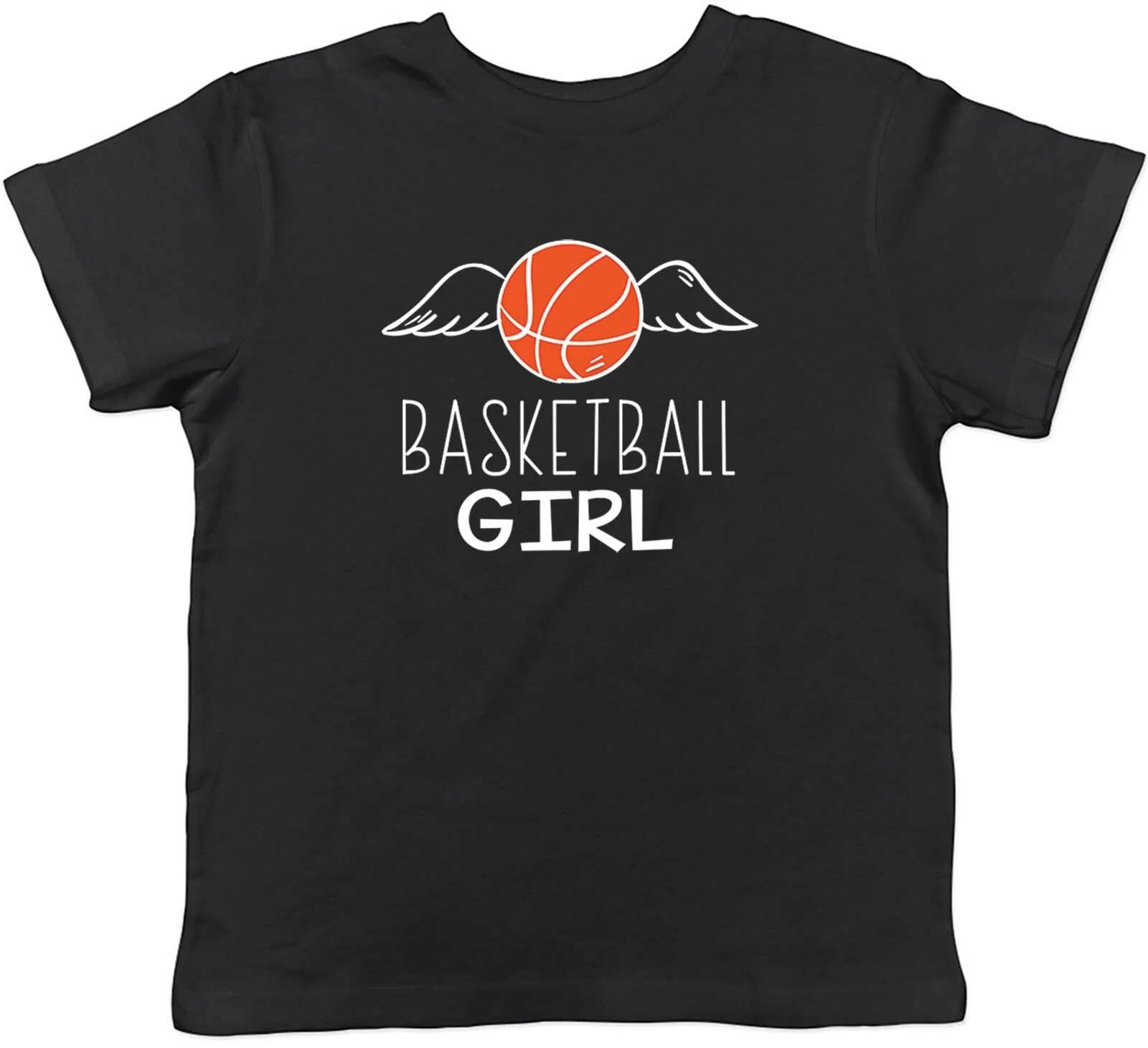 

Basketball Girl Childrens Kids T-Shirt Boys Girls 100