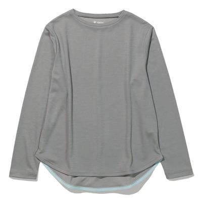 Foxfire T-Shirt [8215222] [Schweißableitend, Schnelltrocknend] [Merinowolle] TS Woll-Rundhals Damen Grau S