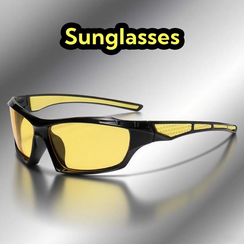 Outdoor Sports Riding Polarized Sunglasses Unisex Ultra Light Comfortable Trendy Avant-Garde Windproof Fishing Shades Glasses