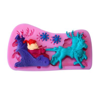 DIY Christmas Silicone Mold Tree Resin Mold Cake Tools Cake Fondant Decorating Baking Accessories Tools