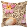 Office Living Room Home Pillowcase Beach Starfish Pattern Pillowcase Car Ornaments