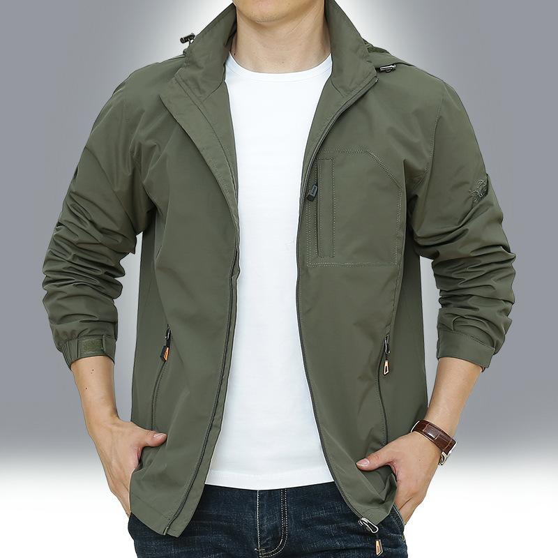 

Men s Outdoor Jacket Men s Casual Windproof Waterproof Breathable Mountaineering Jacket 4XL