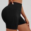 Women's Fashionable Seamless Sports Yoga Shorts, Hip Lifting Sports Pants, Abdominal Compression Fitness Pants, Three Piece Pants