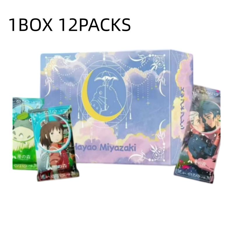 New Miyazaki Hayao Collection Cards Booster Box Anime Kids Table Cards and Hobbies for Kids Birthday Toy Holiday Gifts