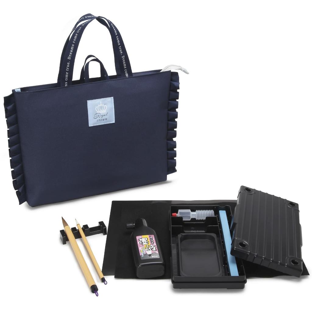 Moribe Creation Calligraphy Set Lesson Bag Type Royal Crown MS-12-RO