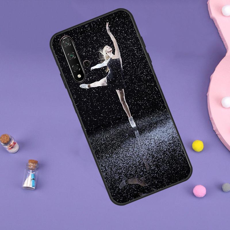 Figure Skating Dance Sport For Huawei Nova 10 9 SE 3i 7i 8i 11i 12i Y60 Y61 Y70 Y72 Y73 Y90 Y91 P20 P30 P40 Lite Case