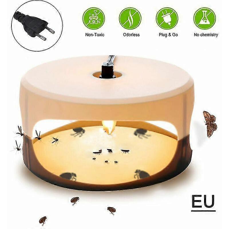 Sticky Flea Trap, Bed Bug Trap, Non-toxic And Odorless, Lightweight Flea Trap For Kids And Pets