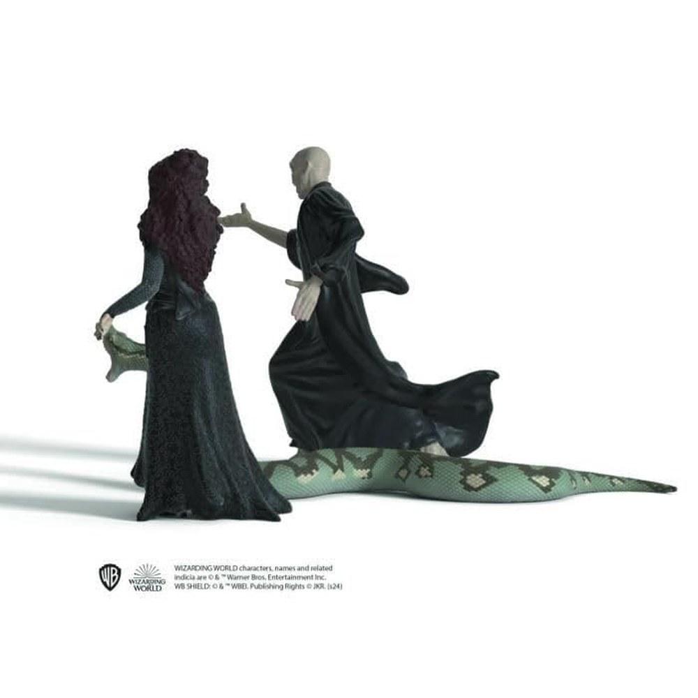 Schleich Harry Potter Series Lord Voldemort Nagini and Bellatrix Lestrange 42684