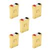 5Pcs Wire Quick Connector 3 In 6 Out OJ636 Yellow Male Female Plugin  for Light