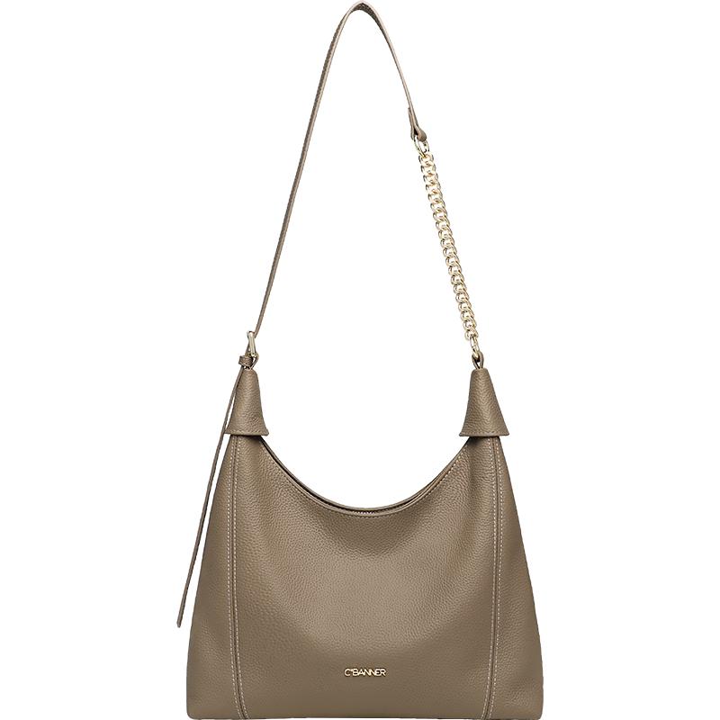 

C.BANNER Women s Leather Crossbody Shoulder Tote Bag