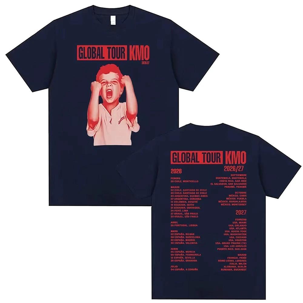 Pablo Alborán Global Tour Kmo 2026-2027 T Shirts Unisex Harajuku Gothic Hip Hop T-shirt Men Casual Cotton Short Sleeve T Shirt
