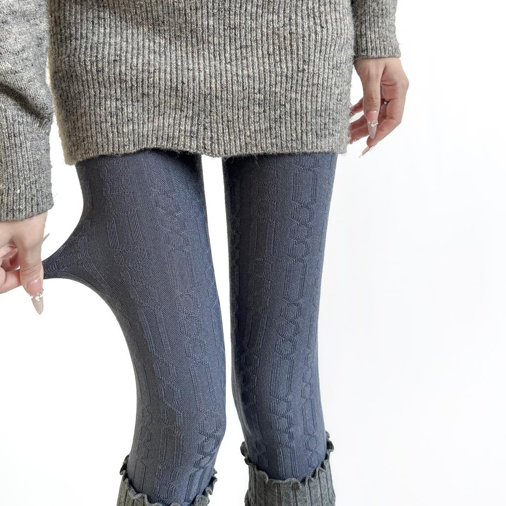 Women Tights Wool Cashmere Warm Thigh High Stockings Pantyhose Sexy Lingerie Hosiery Tight Pantyhose Leggings Autumn and Winter