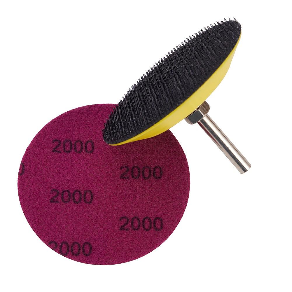 Car Headlight Polishing Scouring Pad Auto Restoration Kit For Electric Drill