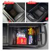 For NIO ET5 ET5T 2022-2025 Car Central Armrest Storage Box Center Console Tray Organizer Interior Tidying Accessories ABS