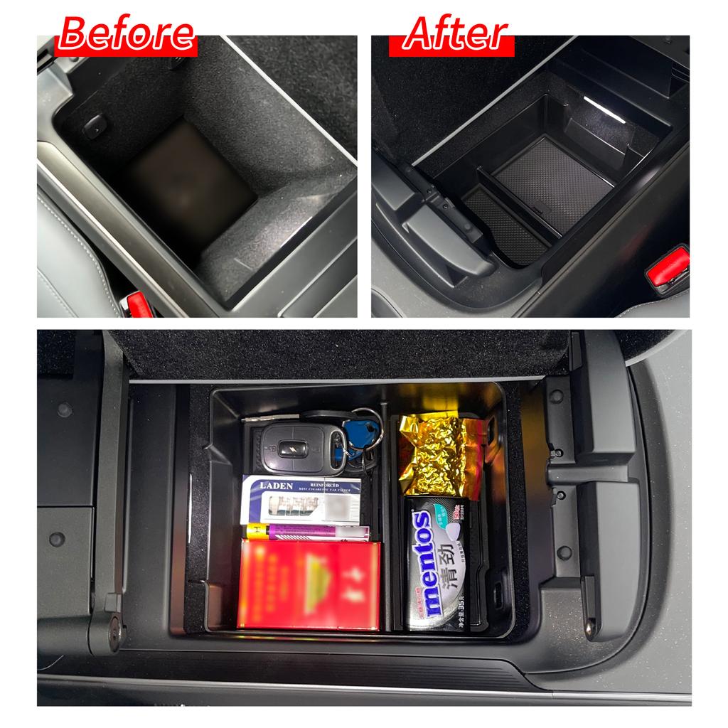 For NIO ET5 ET5T 2022-2025 Car Central Armrest Storage Box Center Console Tray Organizer Interior Tidying Accessories ABS