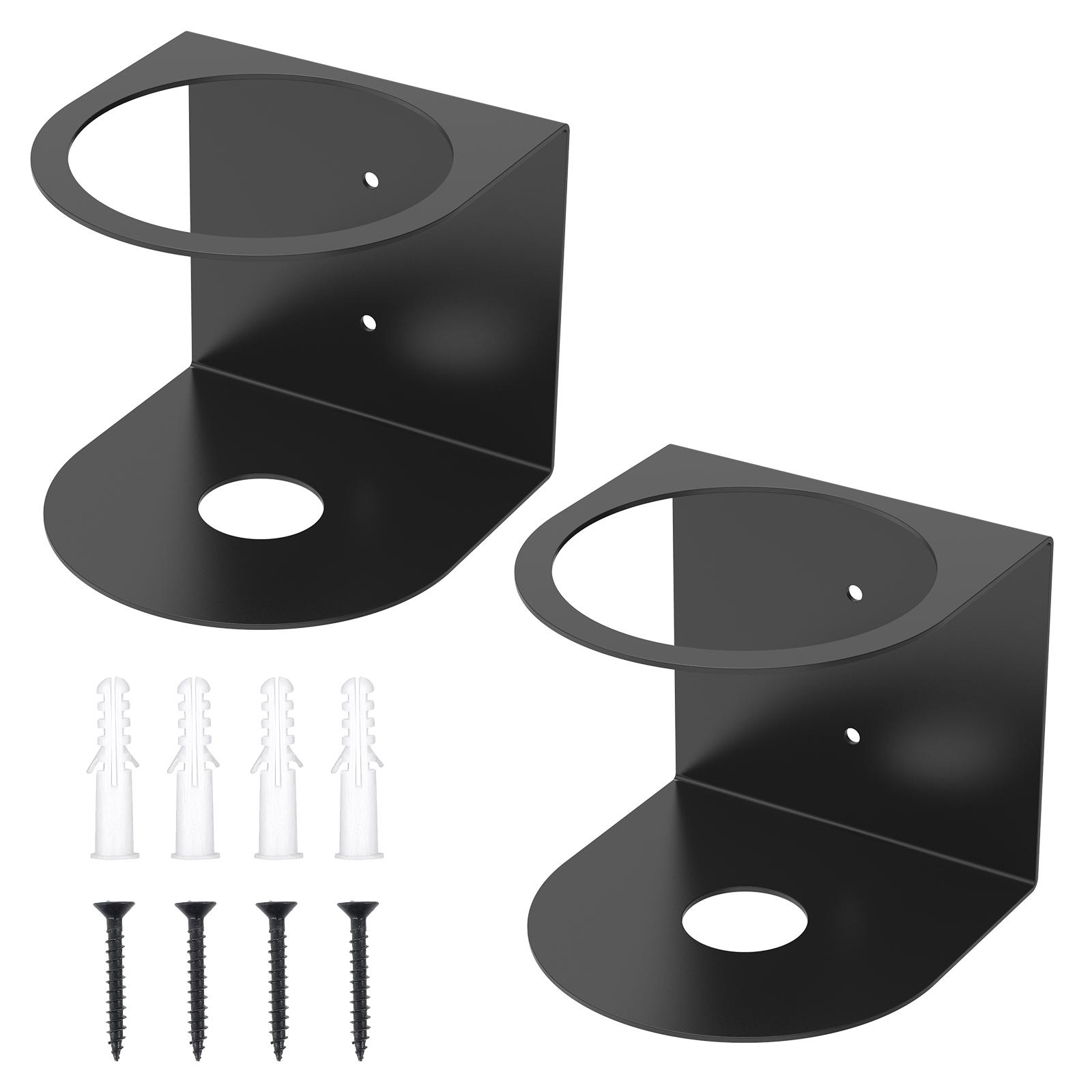 

2/4Pcs Spray Bottle Holder Metal Wall Mounted Can Rack Spray Bottle Holder Easy to Organize and Store Spray Can Rack for Kitchen