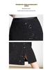 Chic Sequined Pencil Skirt: 2026 Spring/Summer High-Waisted Slim Fit