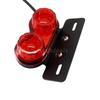 Universal Motorcycle Modified LED Light Taillight Turn Signal Indicators Car Rear Brake Lights Racer Flashing Lamp