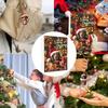 Dackel Weihnachts-Adventskalender Reizender Hund Hängeanhänger Weihnachtsbaumdeko Kaffeebar Verspielte Dekoration