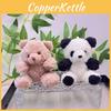 Cartoon Panda Whimsical Plush Pendant Soft Keychain Lovely Bear Gift For All Ages
