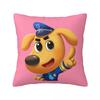 Sheriff Labrador Pillowcase Cushion Comfort Throw Pillow Sofa Decorative Cushions Used for Home Bedroom Living Room