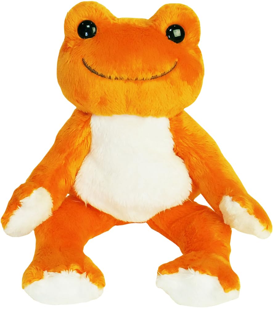 Pickles the Frog Rainbow Pickles Bean Doll Orange