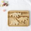2023 Dinosaur Cookie Cutters Mold Dinosaur Biscuit Embossing Mould Sugarcraft Dessert Baking Mold Cake Kitchen Accessories Tools