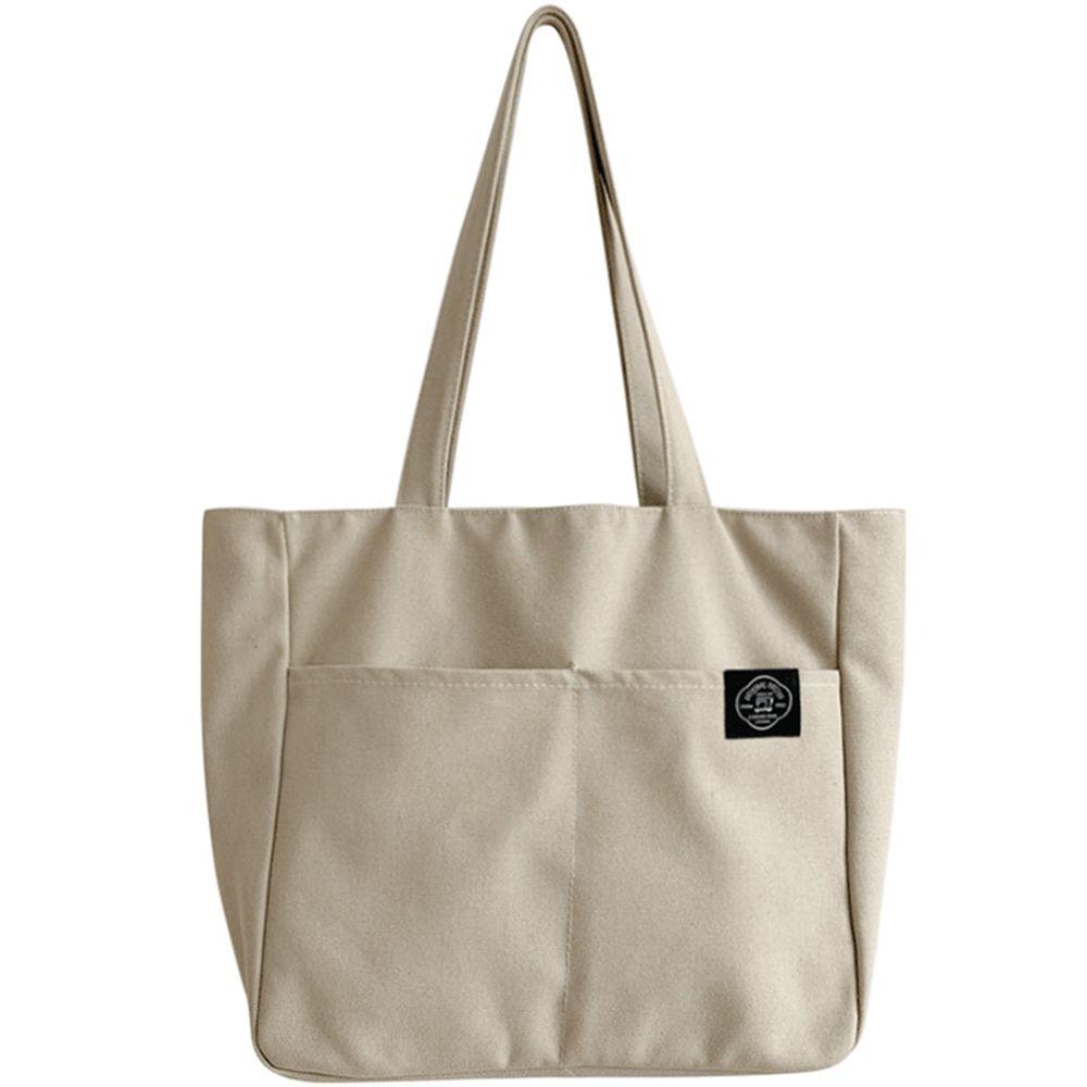 For Students Grocery Handbags Lunch Bags Tote Bag Women Shoulder Bags Canvas Bag Student Bags