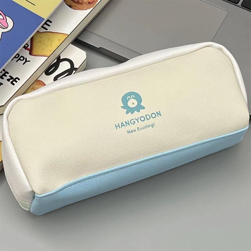 Sanrio Transparant Pencil Case Hangyodon Large Capacity Waterproof Pen Bag Student Box For Girl School Supplies Stationery Gift