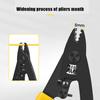 Cfs-3 Three-Port Fiber Optical Stripper Pliers Wire Strippers For Ftth Stripping