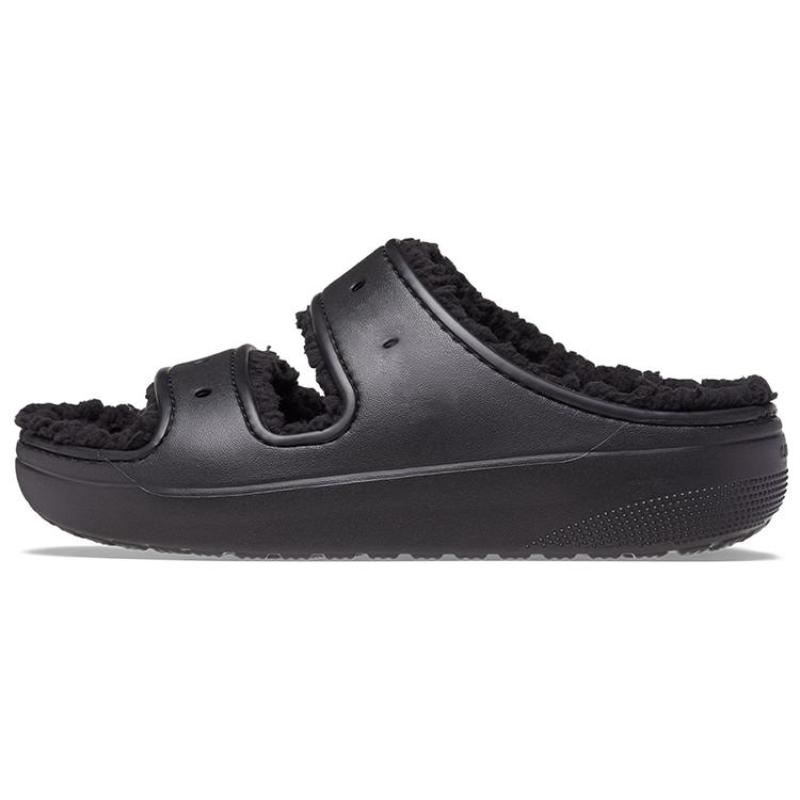 

Crocs Classic Cozzzy Sandal Unisex Black 39-40 чёрный
