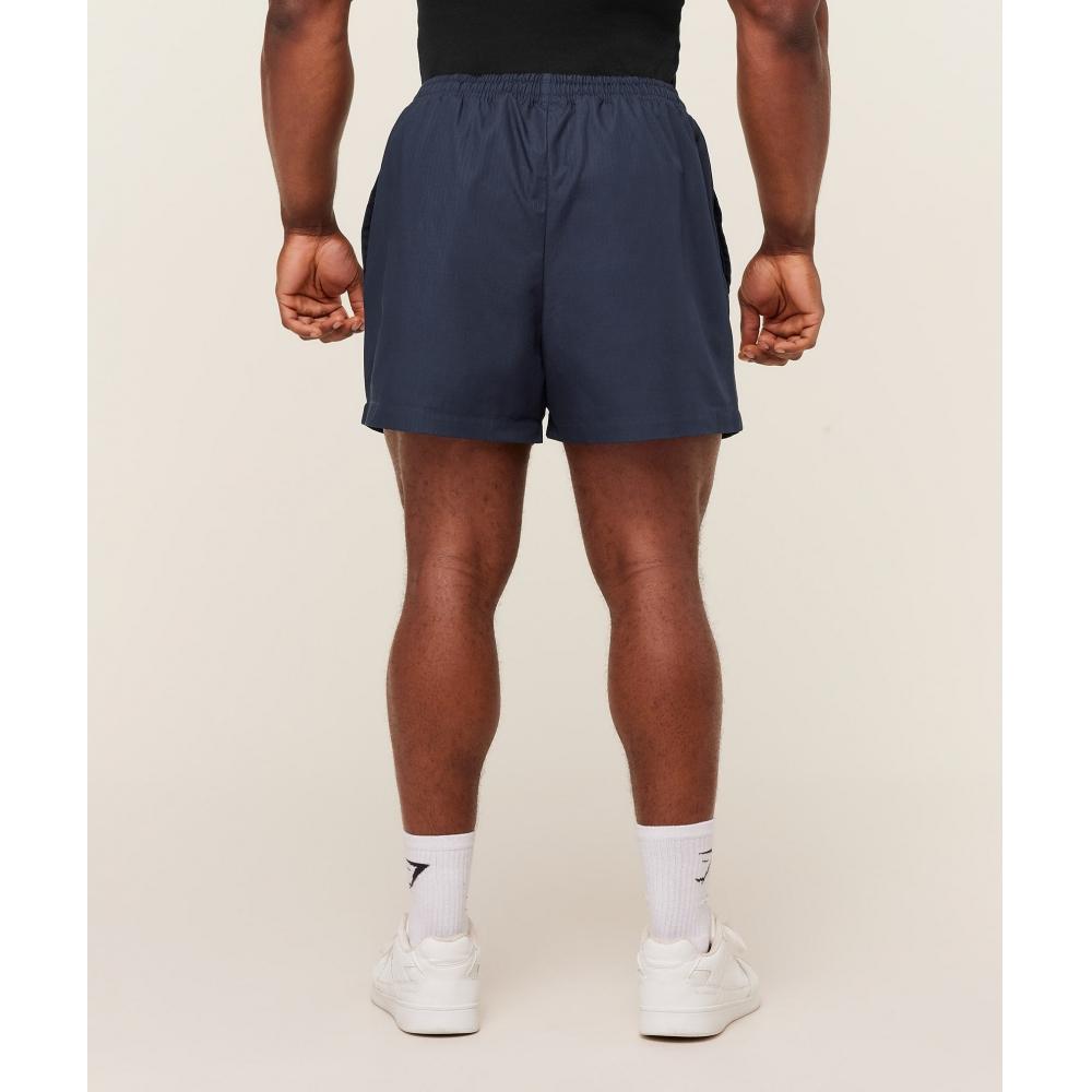 Gymshark Pumper Shorts 5  Heavy Blue A3b9h Uctn