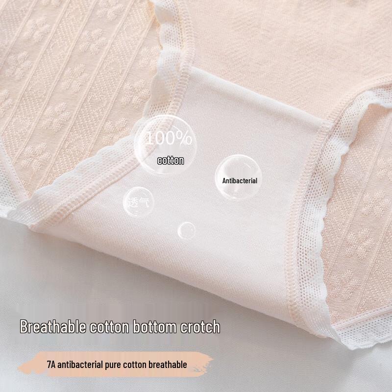 Urban Beauty Class A Baby Cotton Antibacterial Mid-Rise Briefs 5-Pack