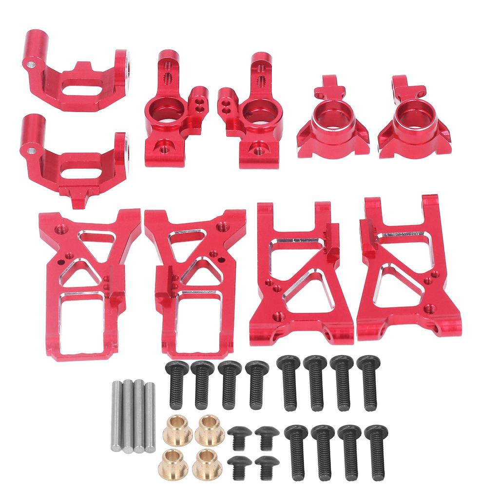 RC Car Upgrade Kit Portable RC Car Aluminum Alloy Upgrade Parts Kit for   4 Tec C8 1Celsius10 Flat Sports Car