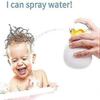 Niños Bebé Baño Natación Juguete Huevo Rociador de Agua Regadera Regalos- Pato Amarillo