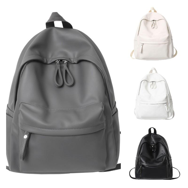 Trendy Korean Version School Bag For Girls Ideal For High School And College Students With Spacious Interior And Zipper Closure